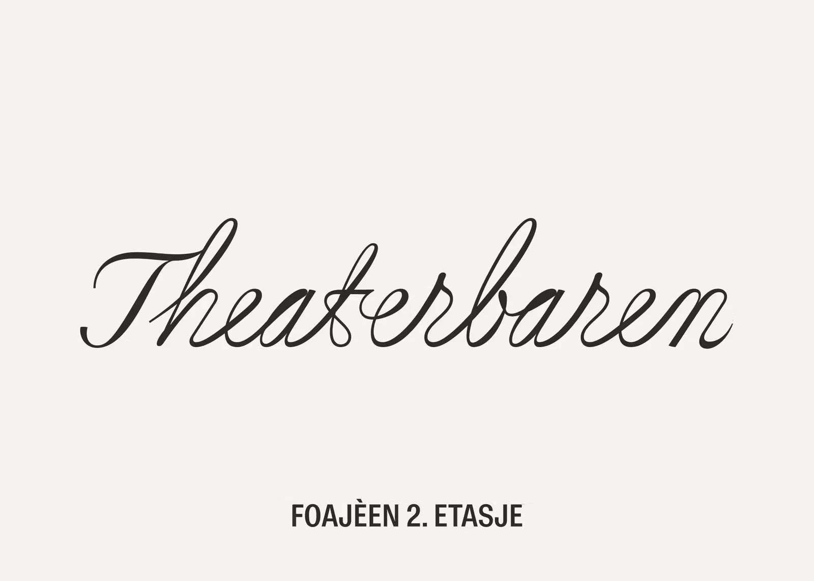 Theaterbaren — design reference 3