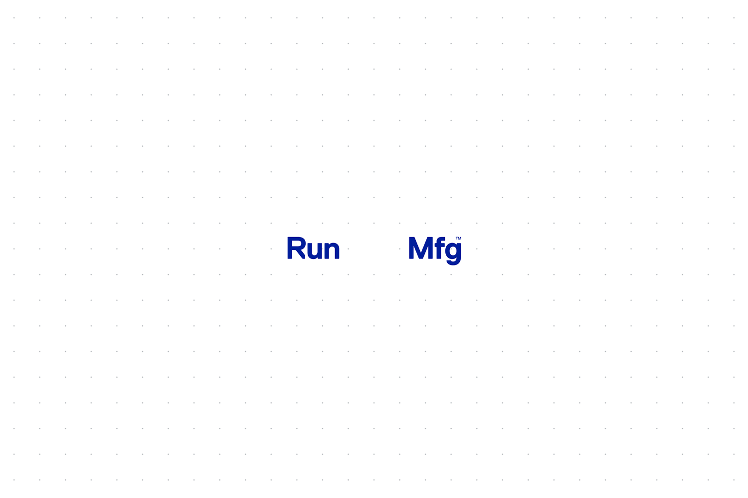 Run Mfg — design reference 2