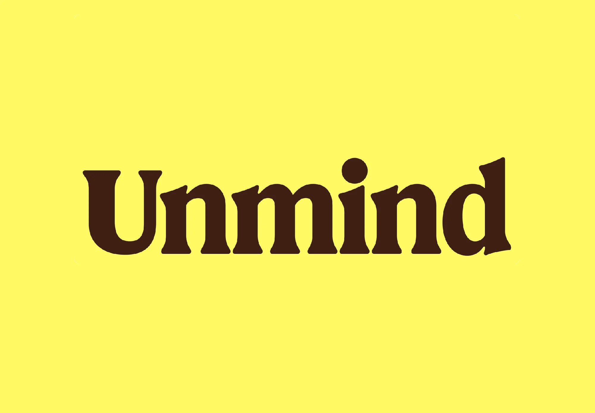 Unmind — design reference 1