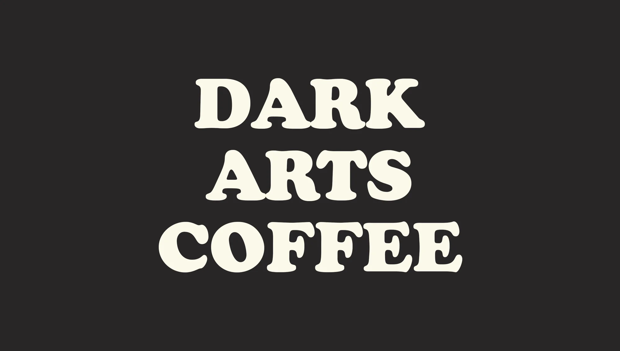 Dark Arts Coffee — design reference 2