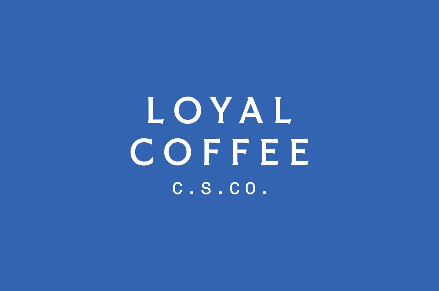 Loyal Coffee — design reference 3