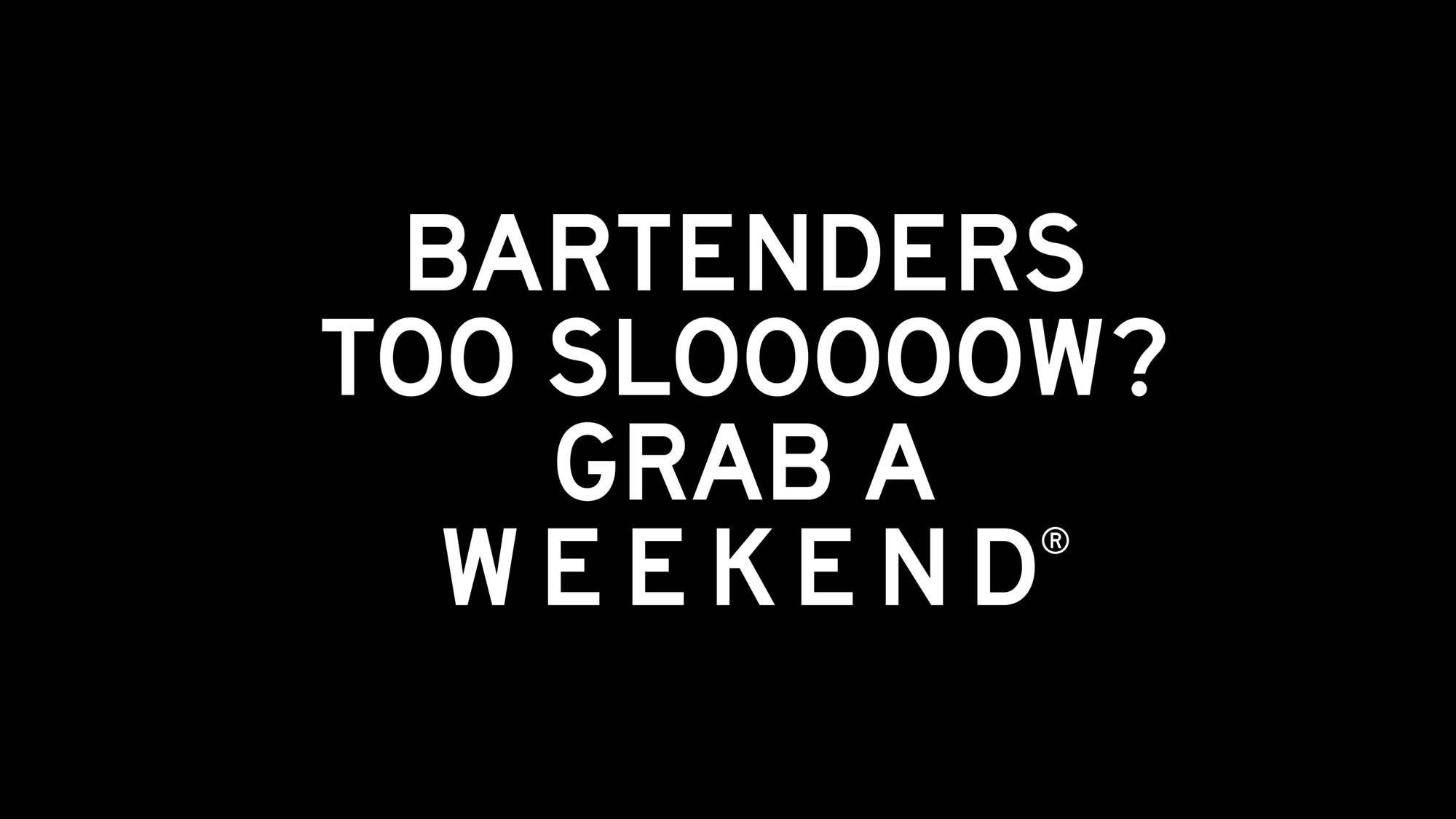 WEEKEND — design reference 3