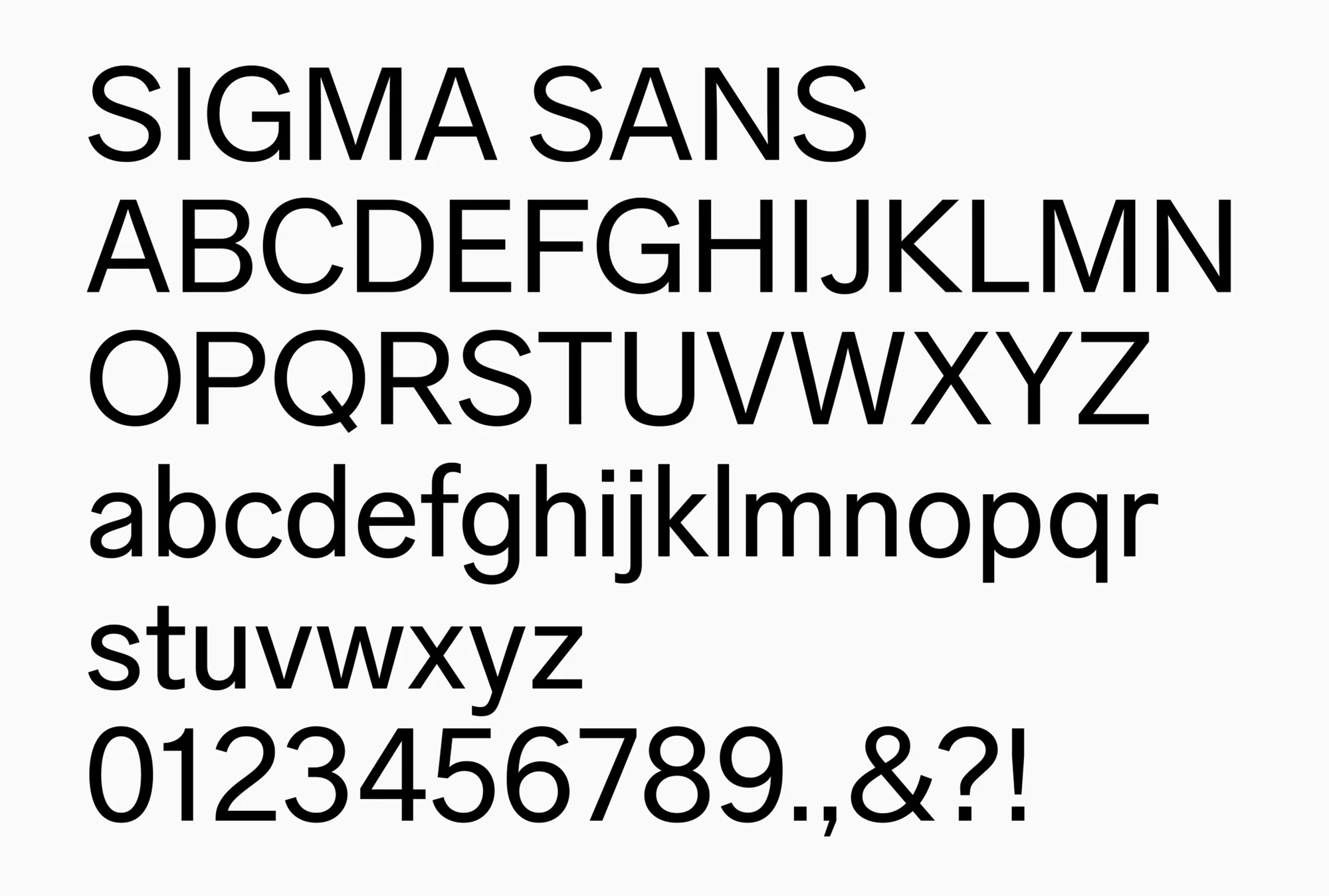 Sigma — design reference 3