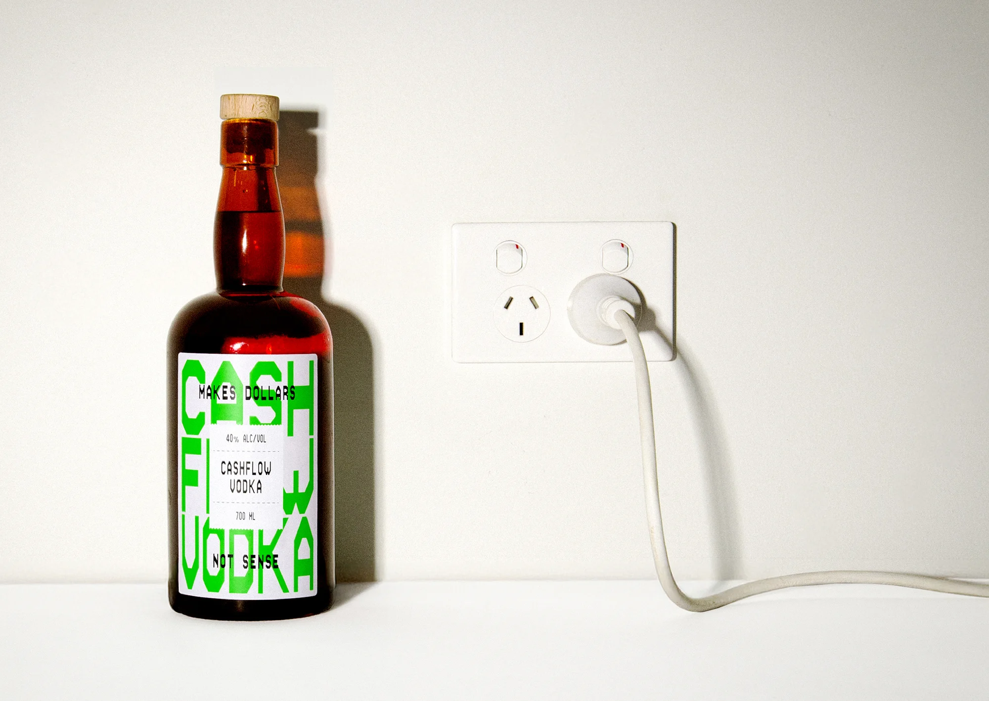 Cashflow Vodka — design reference 1