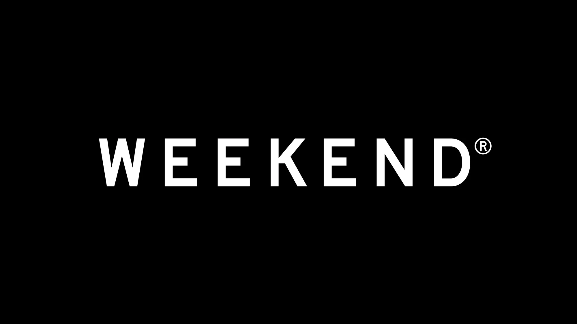 WEEKEND — design reference 2