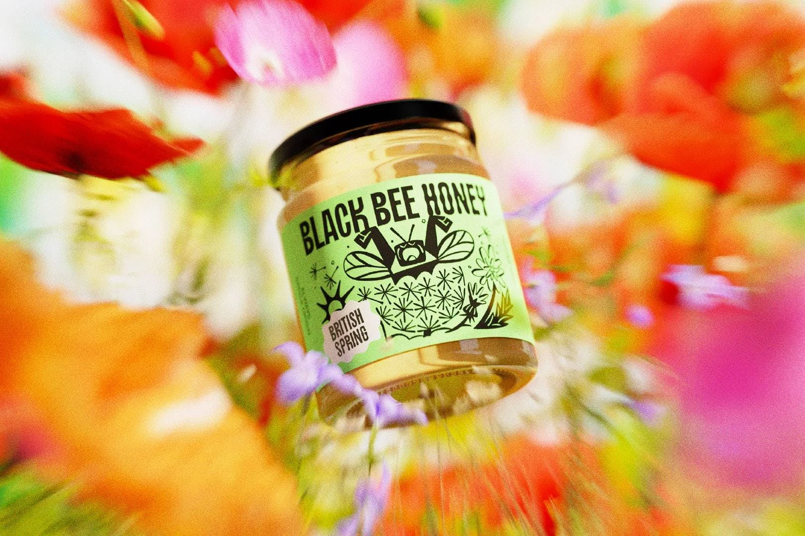 Black Bee Honey — design reference 2