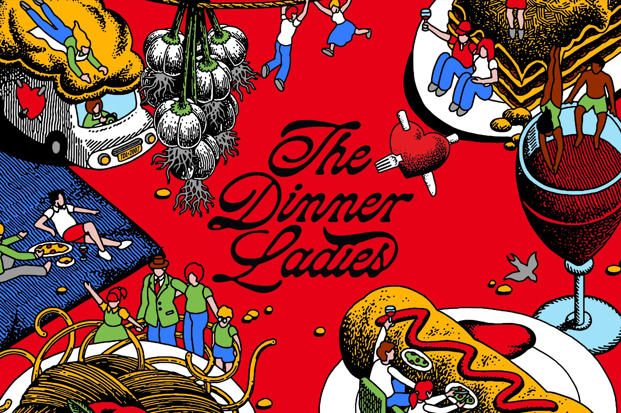 The Dinner Ladies — design reference 1