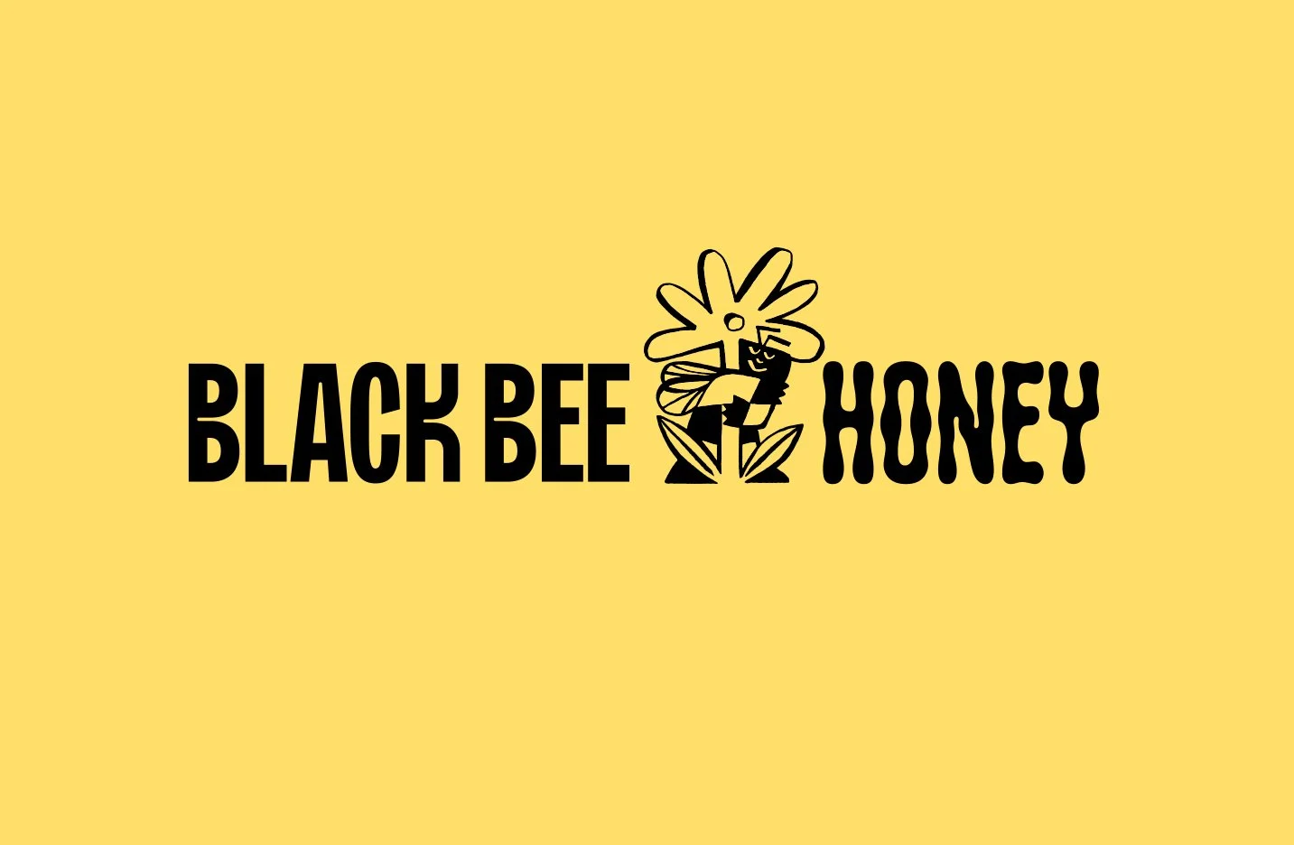 Black Bee Honey — design reference 1