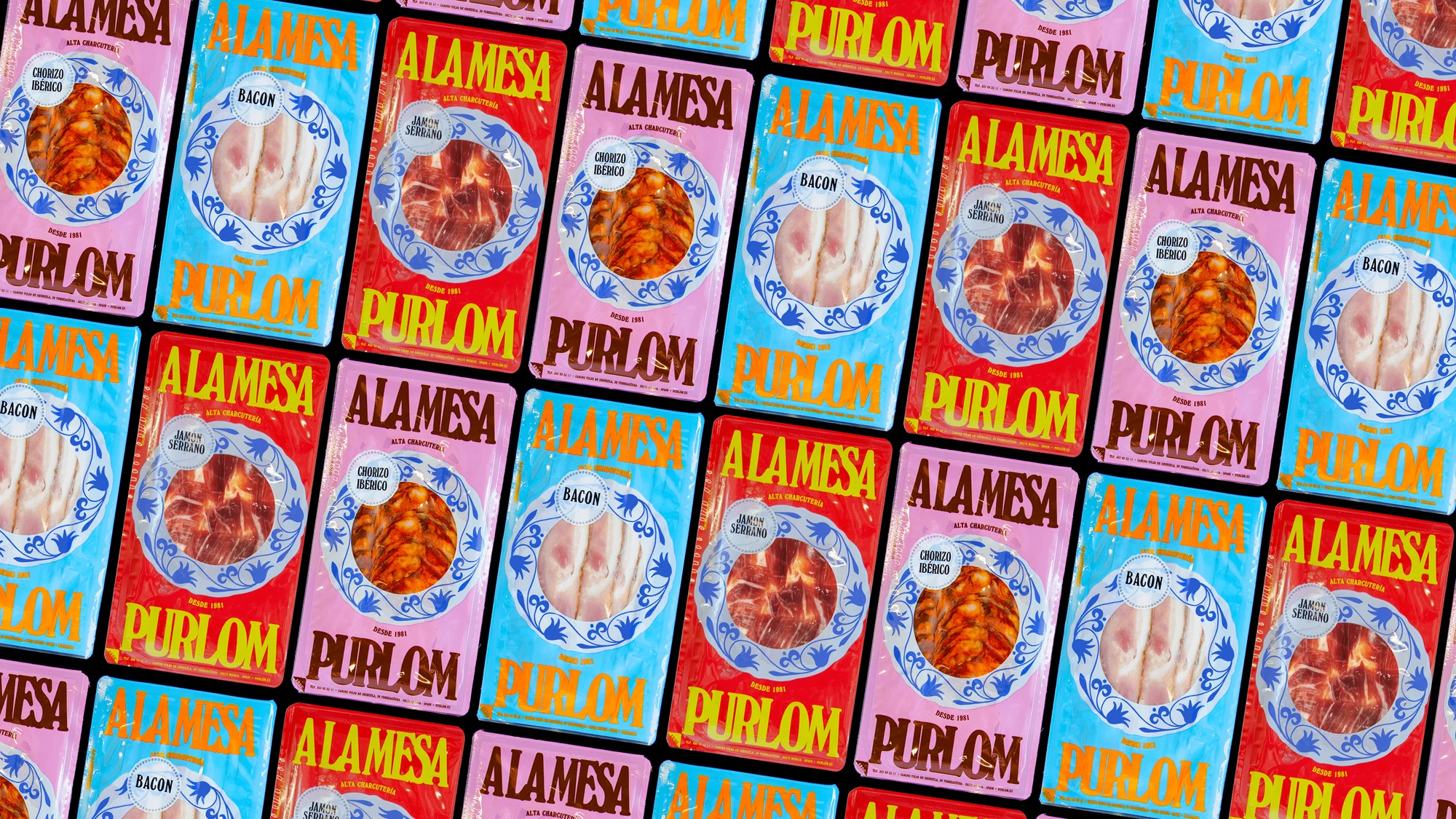 PURLOM’s ¡A LA MESA! — design reference 1