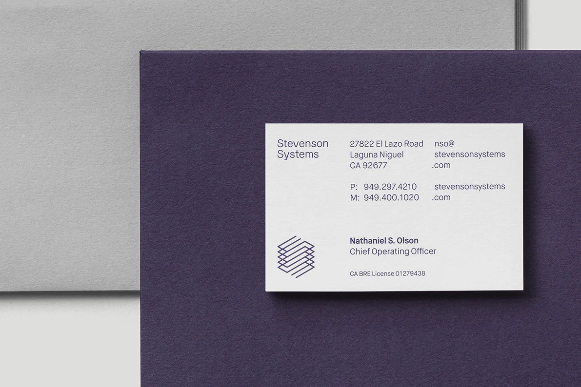 Stevenson Systems — design reference 1