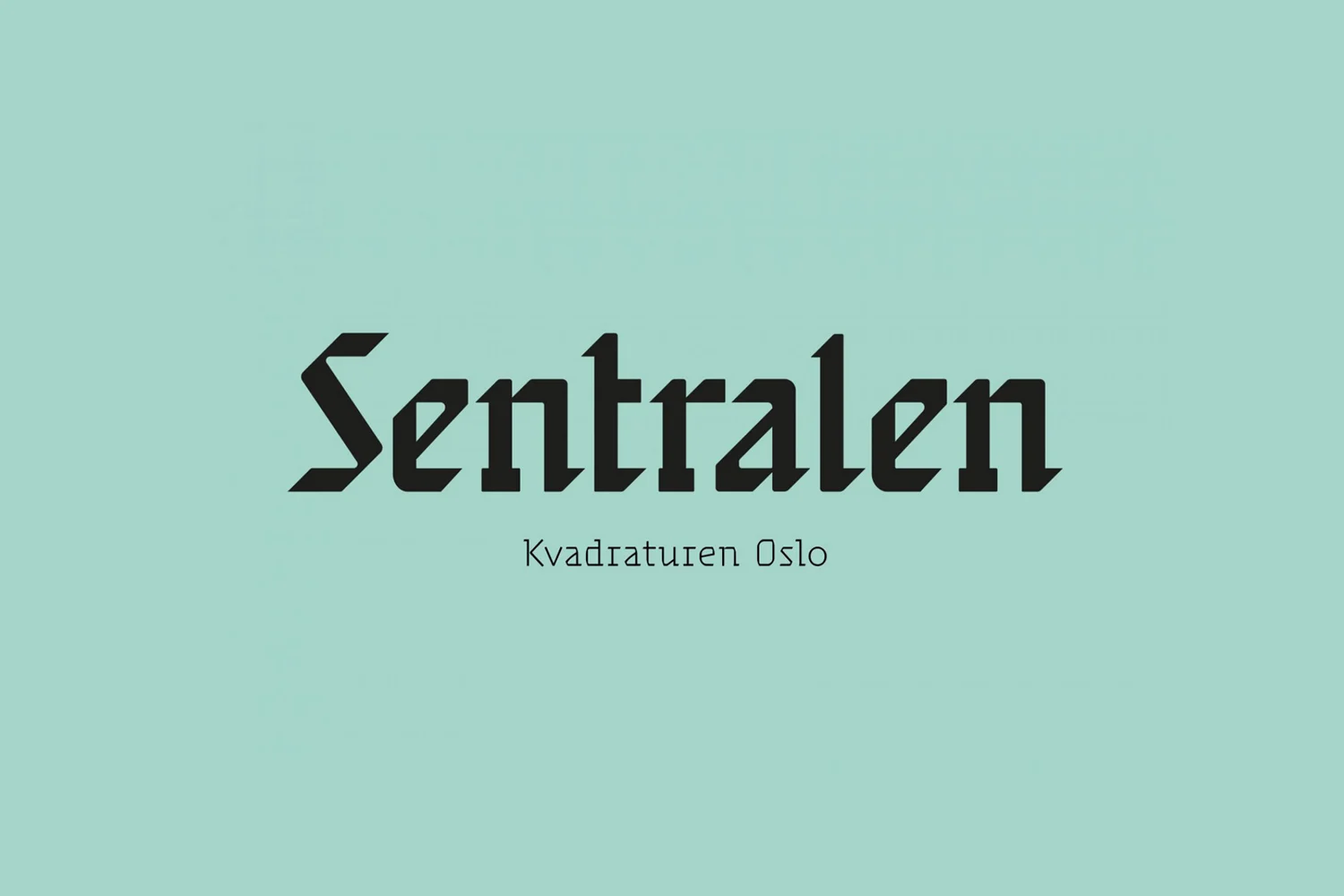 Sentralen — design reference 2