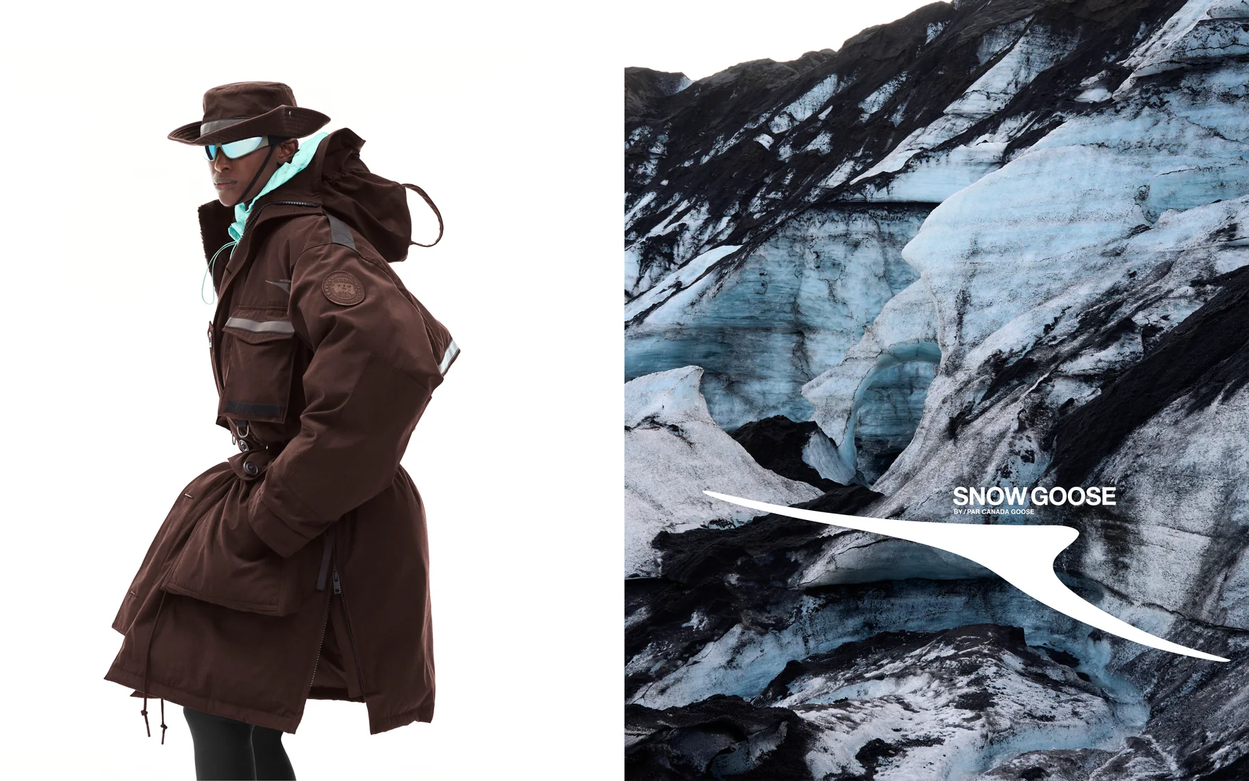 Canada Goose snow goose studio-to-landscape campaign, asset 3