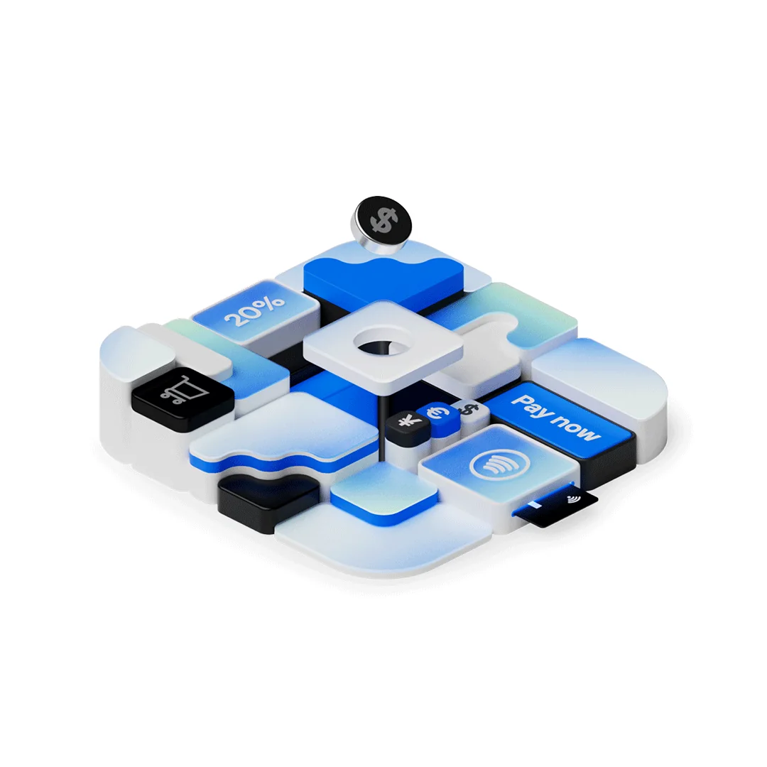 Square modular commerce objects, asset 1