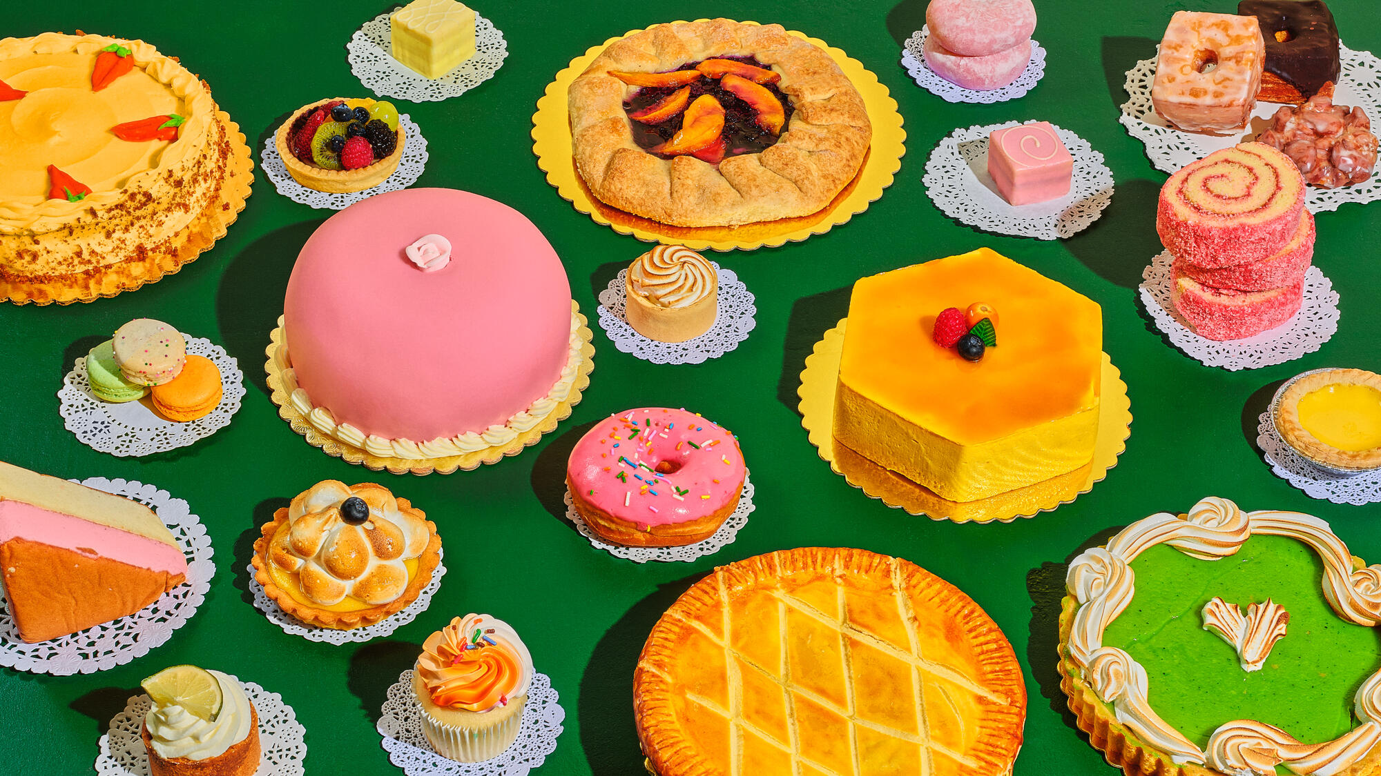 Instacart Lists campaign still-life photography: Desserts