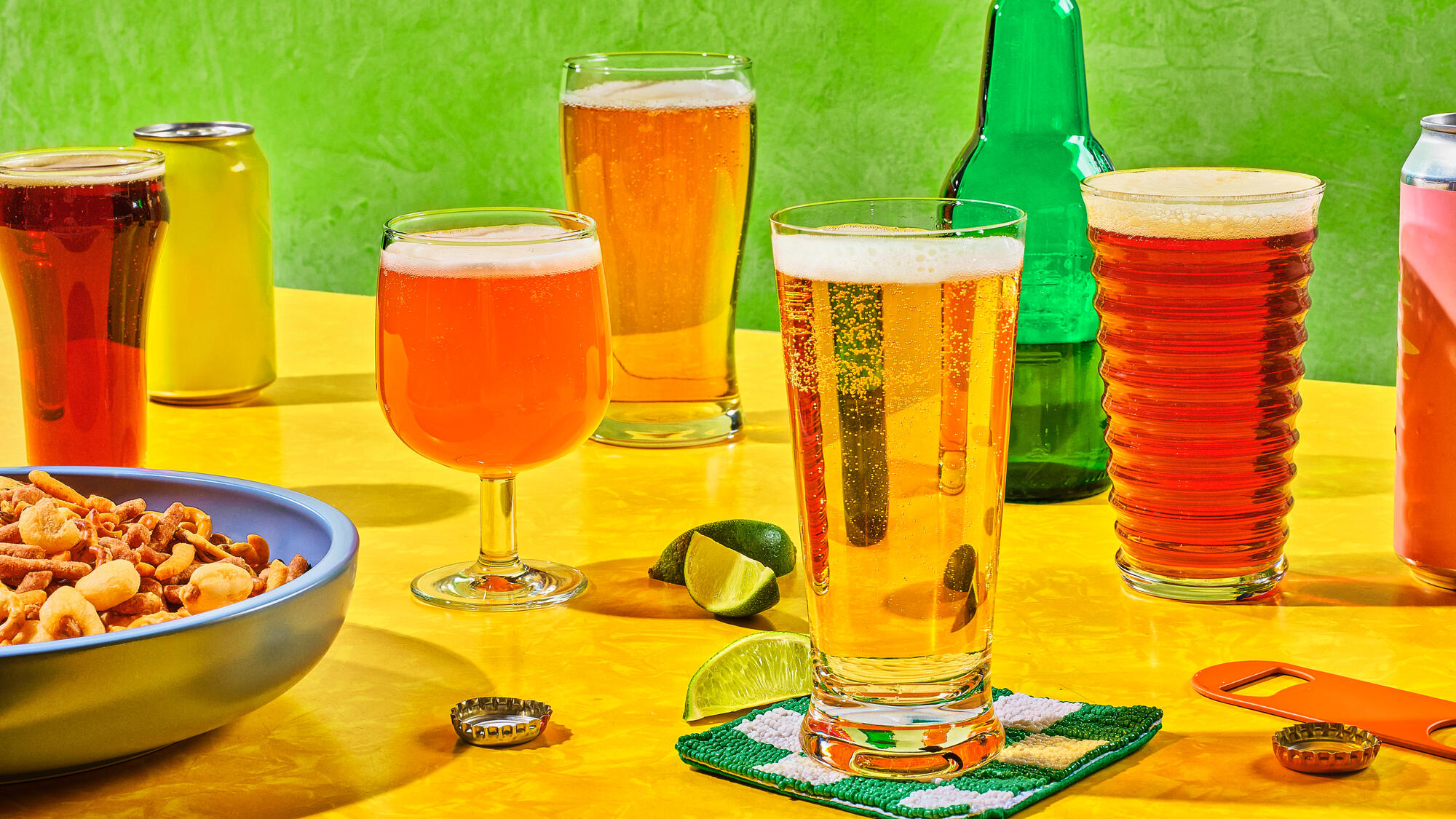 Instacart Lists campaign still-life photography: Beer