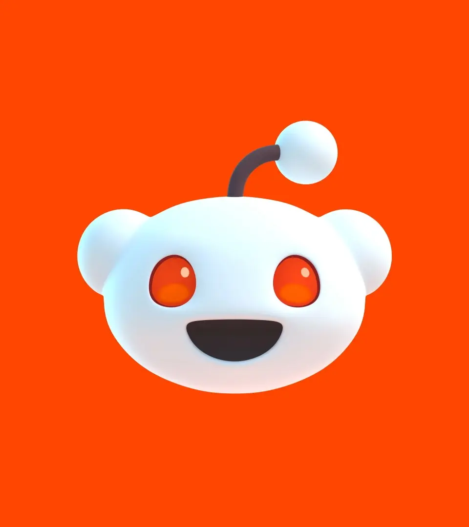 Reddit 3D Snoo system: Snoo hero portrait