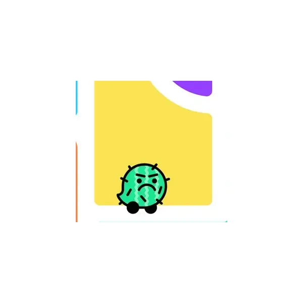 Waze Mood icon: Frustrated Mood