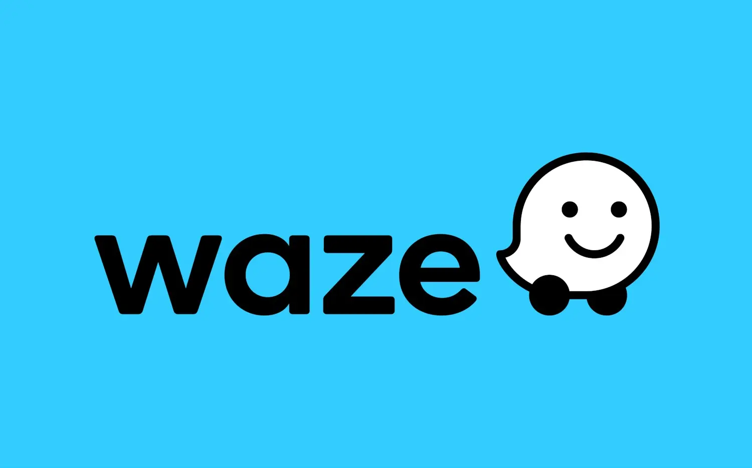 Waze logo system: Primary lockup