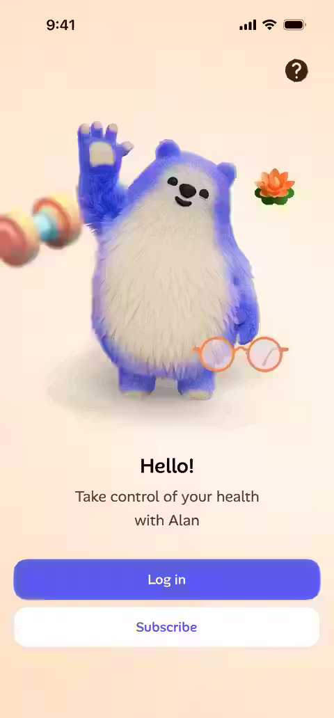 Alan UI screen 2
