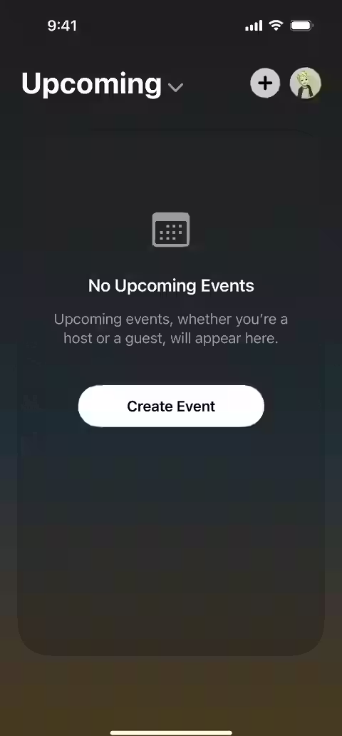Apple Invites — Create