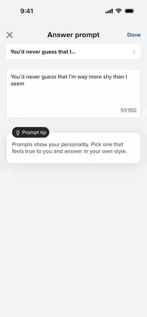 Tinder — Setup & verification